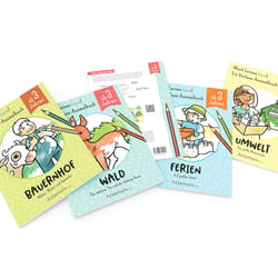 Vorlese-Malbuchreihe Artensiv kids