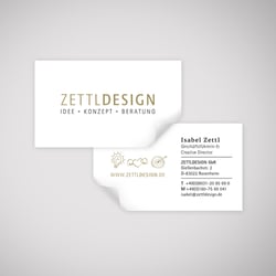 Zettldesign – Visitenkarten