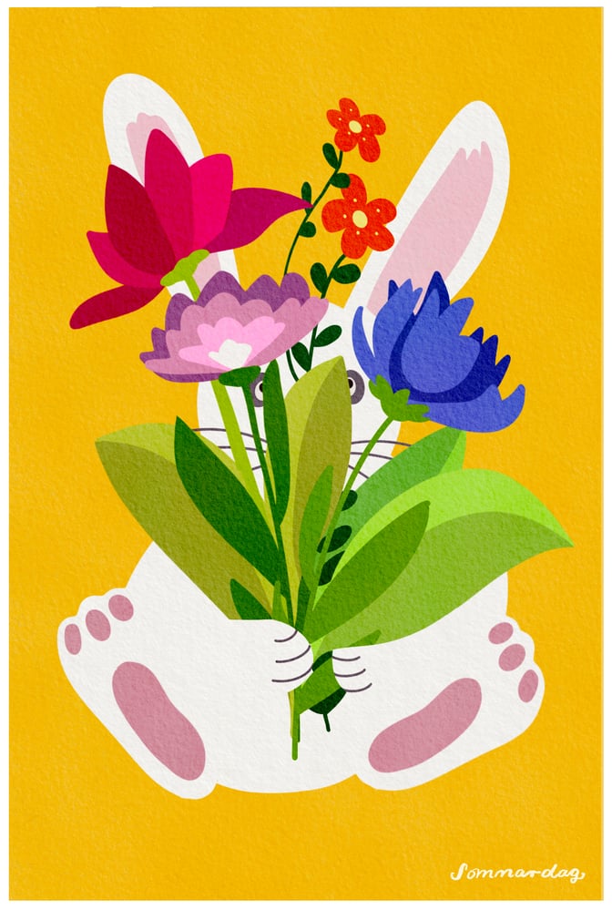 Procreate Illustration Postkarte