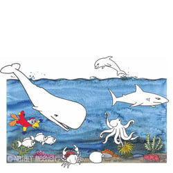 Polly in the sea