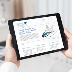 GillenDesign Gabinet Okulistyczny Protfolio Website2