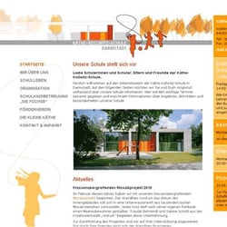Webseite für die Käthe-Kollwitz-Schule Darmstadt mit dem Contao Open Source CMS