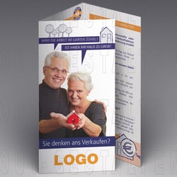 Immobilien-Flyer erstellen | Layout gestalten