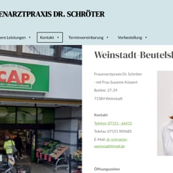 Frauenarztpraxis Weinstadt, 2. Standort