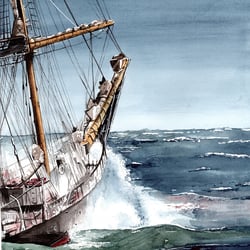 Illustration mit Aquarellfarben