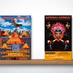 Plakatwerbung für AFRIKA AFRIKA