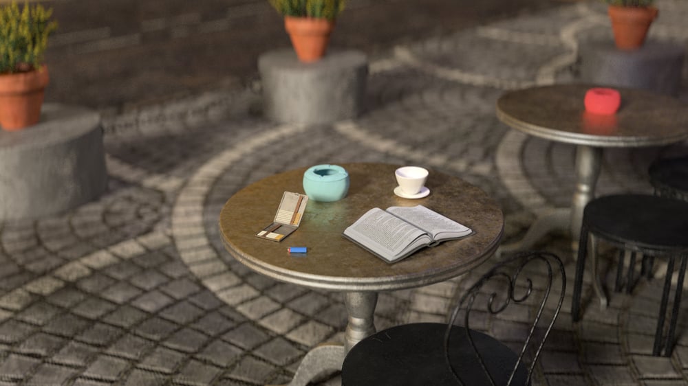 Café-Szene