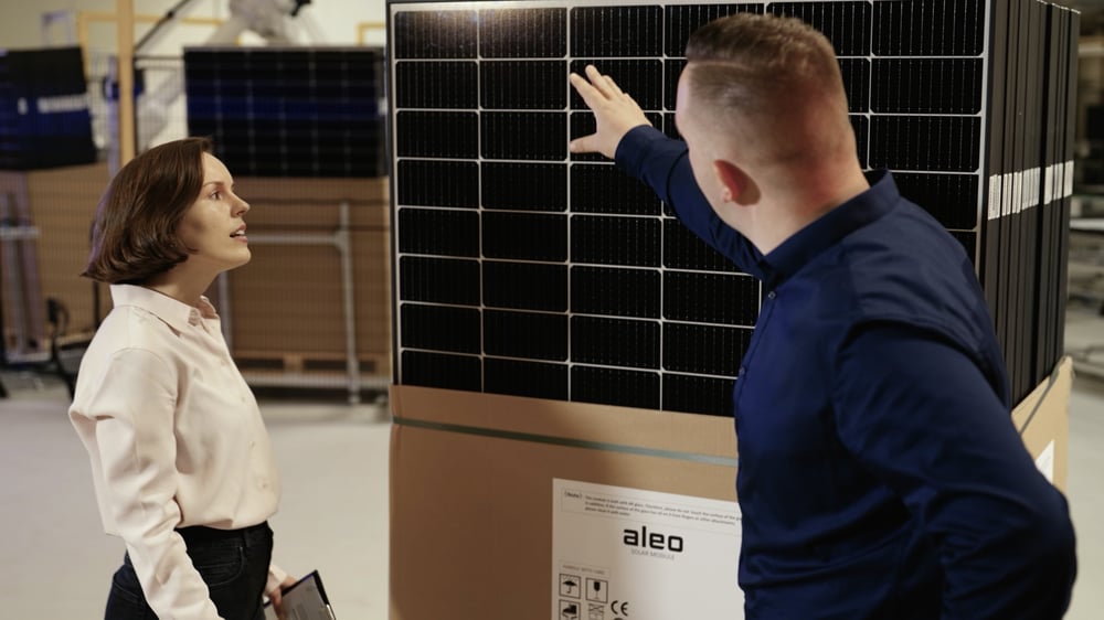 Partnerwahl bei Solar-Modulen