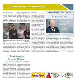 Layout, EBV, Satz, Druckvorstufe einer Zeitung