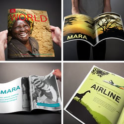 Vodacom World – Magazine Design