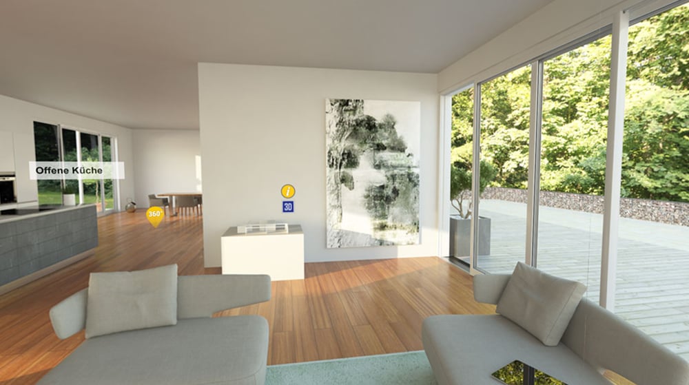 Virtuelle 3D Modelle in einer 360 Grad Ansicht