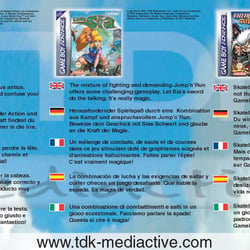 VHS-Insert-Label Games-Line-Up TDK S.4