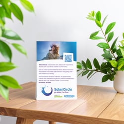WERBEMATERIAL // App SoberCircle Guttempler in Deutschland e. V.