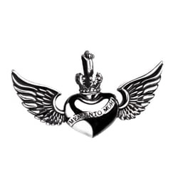 Kettenanhänger «Heartbeat» by BLACK BARON