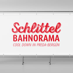 mark sport schlittel-bahnorama logodesign