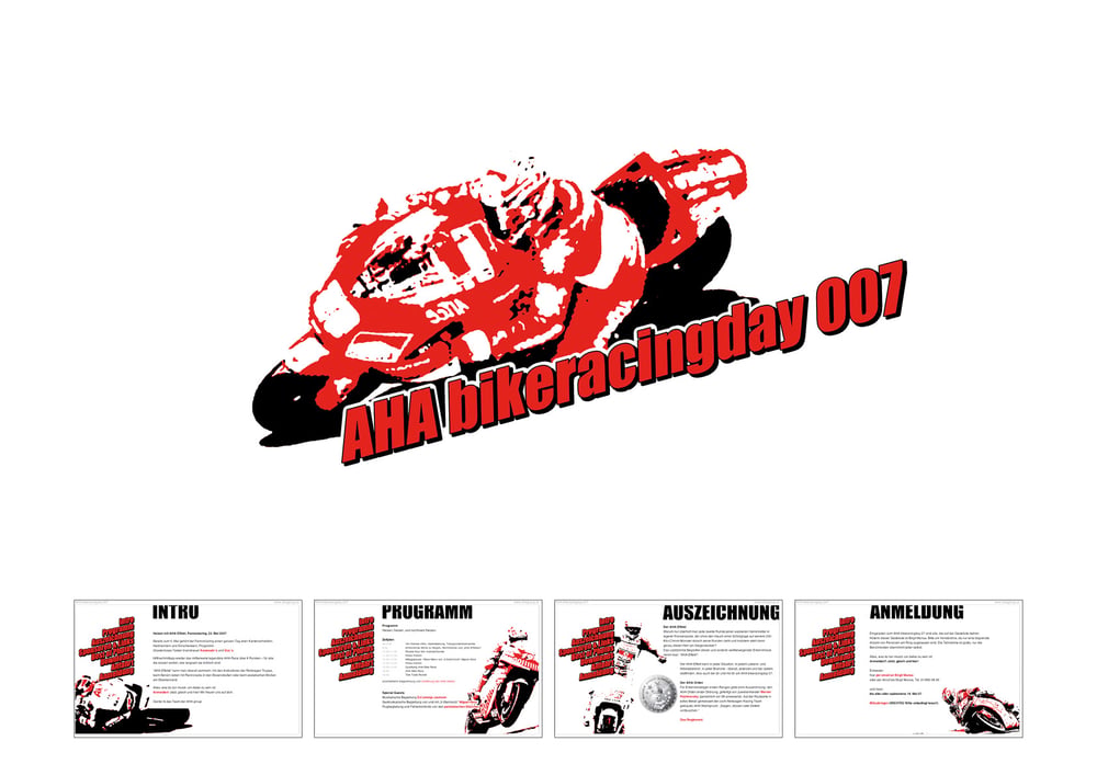Key Visual und Website