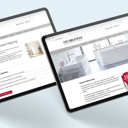 Webseite für ESR-BOLENDER GmbH Haustechnik