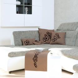 Design „organic“, Beflockung auf Unistoff