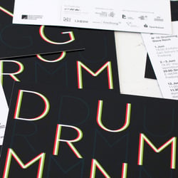 Postkarte und Flyer
