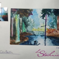 45 min Studie, nach kleiner Farbvorlage
