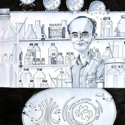 Medizin-Nobelpreisträger Thomas Südhof (… fand sich übrigens gut getroffen)