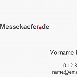 Visitenkarte Rückseite