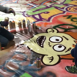 Graffiti Workshop | Artmos4 für Land der Ideen