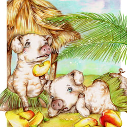 Bahamas, Bahamas Baby – Kinderbuch „Tangotanz im Hühnerstall“