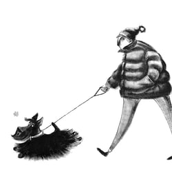 Hunden Morgen!