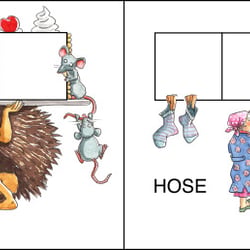 AbC-Buch, Igel/Hose