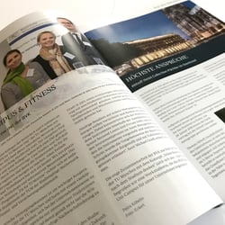 Hauszeitschrift – Inhaltsseite