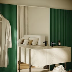 Produktvisualisierung von Designarmaturen für stylische Badezimmer