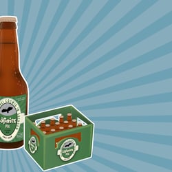 Illustration für Brauerei zur Integration ins Webdesign
