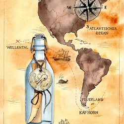 Illustration mit Aquarellfarben