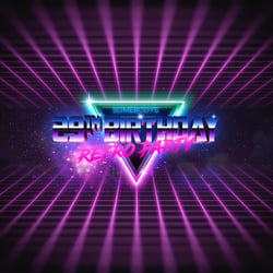 Retro Mottoparty Design