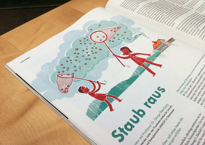 FNR Editorial Illustration, Magazin