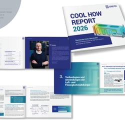 Überarbeitung Logo & Corporate Design, Erstellung COOL HOW Report &  Corporate Manual für COOLTEC (mit techni