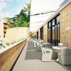 Fassadenfenster | Fitnessclub WORLDCLASS | Monaco