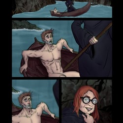 Digitale Zeichnung für einen Comic-Wettbewerb