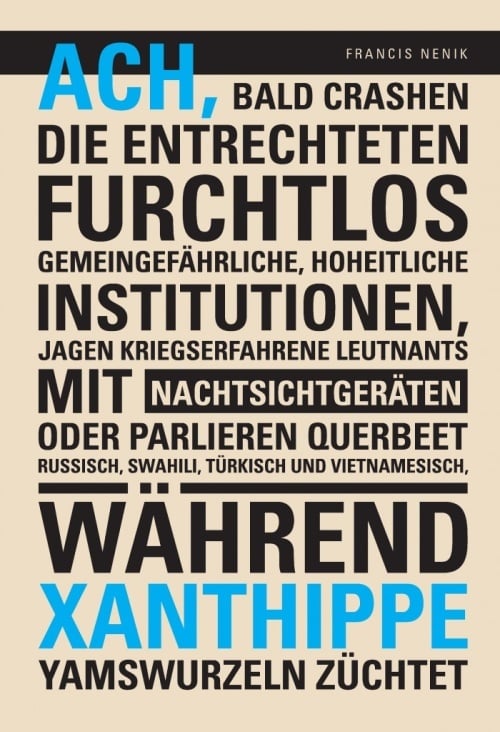 Ach, bald crashen…