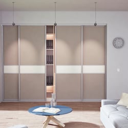 Raumteiler im Wohnzimmer