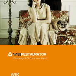 Flyer mit integrierter Visitenkarte