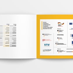 IRC Jahresbericht im A4-Querformat – Impressum