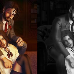 Grayscale to Colour Example