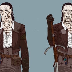 Wilhelm Character Turnaround Sheet