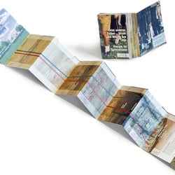 Zickzack-Faltflyer für Tiefengeothermie Bernried