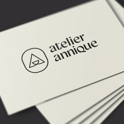 Corporate Design für Atelier Annique – Visitenkarten