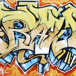 Wildstyle Graffiti Letters RAW
