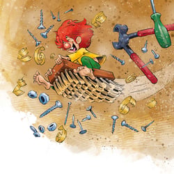 Pumuckl macht sauber