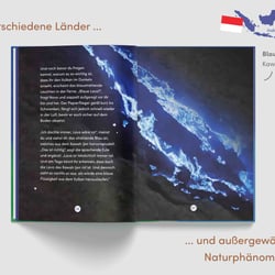 Text-Bild Anordnung von „Magische Wunder der Natur“/ Design und Illustration (auf Amazon erhältlich)